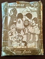 FolkWear Little Folks Pattern #109 picture