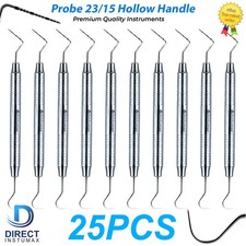 Explorador Dental Perio 23/Sonda UNC 15 – Mango Hueco Doble Punta con Marcado de picture