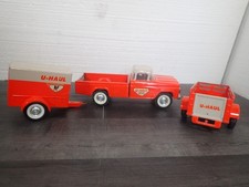Vintage Nylint U-Haul Truck And Trailers Vintage 1960's 3 Piece Set picture