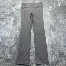 Athleta Pants Womens LT Gray Jersey Bootcut High Rise Yoga Gym Tall Stretch picture