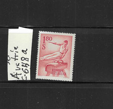 AUSTRIA  Gymnast on vaulting norse 1962 - a stamp - SC# 648a - Mint LH  A3 picture