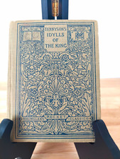 1913 Tennyson’s Idylls of the King Macmillan Pocket Classics Antique Book picture