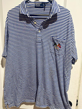 VTG Polo Ralph Lauren RLYC Striped Polo Shirt - XL picture