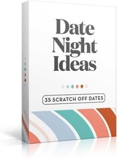 Romantic & Fun Scratch Off Date Night Ideas Card Game, Couple Gifts picture