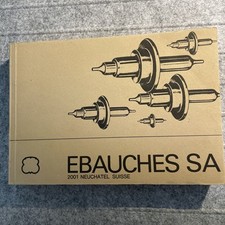 Ebauches SA 2001 Neuchatel Suisse - Watch Repairing  PB ILLUS 2001 picture