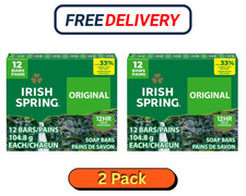 Irish Spring Bar Soap for Men, Original Clean Mens Bar Soap, 12 Pack, 3.7 Oz picture