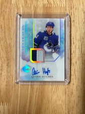Quinn Hughes signature apparell patch auto artifacts /36 picture