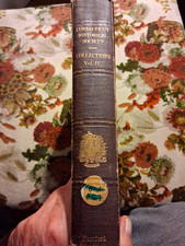 Connecticut Historical Society Collections  Volume IV. Published 1892 picture