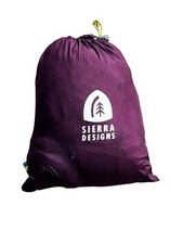 Sierra Designs Double Lightweight Portable Hammock Red/Maroon 10x6½' 400 lb picture