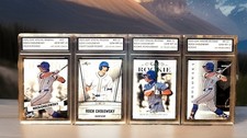 Lot of 4 ROCH CHOLOWSKY RC 2025 LEAF PRIZED/SILVER GRADED GEM-MT 10 Rookie Lot picture