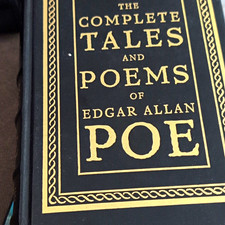 Barnes & Noble The Complete Tales & Poems of Edgar Allan Poe Leather Bound HC picture