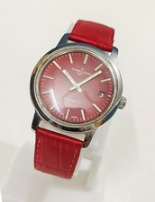 Vintage Swiss Ulysse Nardin Automatic 17-Jewels SS Date Men's Made Wristwatch picture