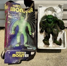 Vintage 1977 Kenner Stretch Monster Action Toy  destroyed body & box ~ $350 firm picture