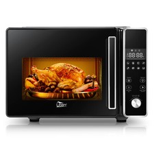 8 IN 1 Large Capacity Countertop Microwave Oven w/ LCD Display Multi-Functional picture