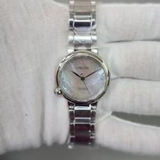 Citizen L EM0910-80D Mother-of-Pearl Dial Eco-Drive 30mm New Women’s Watch picture