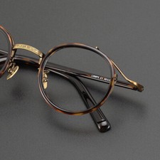 Handmade Retro Round Japanese Style Eyeglass Frames Acetate Optical Spectacles picture