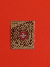 Switzerland 1850.Royal Emblem  👑,SC#8 cancel (LA_1) picture