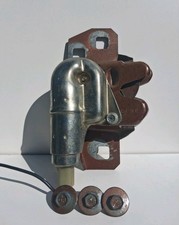 Vintage automotive trunk latch original bolts assembly, likely 1970s-1980s picture
