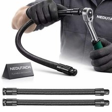 Heavy-Duty Torque Socket Ratchet Spanners,1/2 Flexible Shaft Extension Extender1 picture