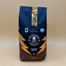 Death Wish Coffee 32 Ounce LARGE SIZE Medium Roast - BUY 1 OR 2 PACK picture