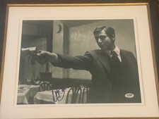 Al Pacino - Godfather  -Signed photo PSA COA -10x14-Iconic scene picture