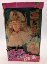 NIB 1993 Mattel Locket Surprise Barbie 10963 - READ BELOW picture