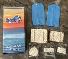 RARE 2020 National Convention Barbie Doll Luggage Set NBDCC New Mint Beautiful picture