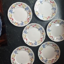 Villeroy & Boch China MELINA Salad Dessert Plates - Set of Six 8.5” Never Used picture