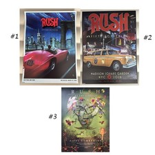 Rush Fifty Something Tour 2026 New York July 28 30 Aug 1 3 Concert Poster picture