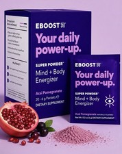 EBOOST Super Energy Powder Drink Mix, Non-GMO Electrolyte Supplement Loaded with picture