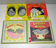 Lot of 4 George and Martha picture books by James Marshall TPB/HB picture
