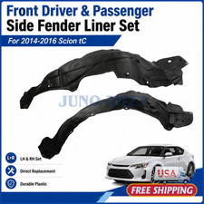 For 2014-2016 Scion tC Front Inner Fender Liner Set Driver Passenger Side picture
