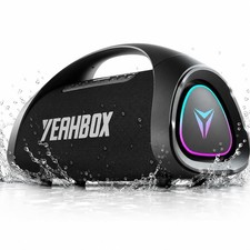YEAHBOX Sonic Boom MAX 300W Max Large Bluetooth Speaker Loud, Massive Black picture