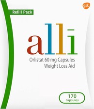 ✳️🔥 alli Orlistat 60 mg. Weight Loss Aid, 170 Capsules Expires 4/2027  ✳️ picture