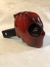 Deadpool 3D Custom Universal Tow hitch cover . Custom Painted- picture