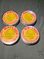 Burt's Bees Lemon Butter Cuticle Cream, 0.6 oz Tins, Lot of 4 picture