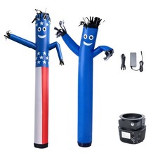 Uimoso Inflatable Tube Man with Blower Fan, 1/15 HP, 6 ft Waving Dancing Figure picture