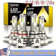 4/8X AUXITO 9005 9006 White LED Headlight Bulb Plug&Play Head Lamp High Low Beam picture
