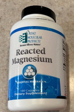 Orthomolecular Reacted Magnesium 180ct - New  picture