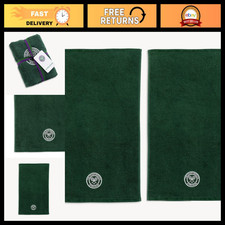 Official Wimbledon 2026 Guest Towels Pack of 2 | Soft Cotton | 15