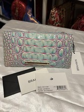 Brahmin “Joyful” Melbourne Ady Croc-Embossed Wallet - RARE picture