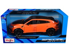 Lamborghini Urus Performante Orange Metallic with Carbon Hood and Top 