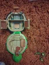 Vintage 1994 Tmt Castle Mini Mutant Micro Playset Ralphael Incomplete 4 Figures. picture