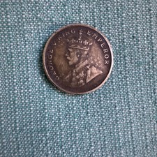 8 Anna Coin British India 1919 Very Rare Collectable Coin picture