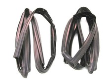 1980-1990 Buick Electra & LeSabre 2 dr coupe new door window channel seals, pair picture
