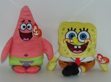 2026 Set of 2 Ty Beanie Babies SpongeBob & Patrick  6