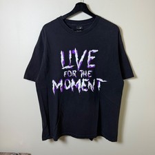 vintage WWF WWE Hardy Boyz Live for the Moment black graphic shirt XL 2001 picture