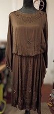 Antique 1920s flapper Style Dress picture