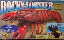 Vintage 2000 Gemmy Rocky The Singing Lobster Animated In Box With Power Cord picture