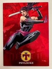 2018 Fleer Ultra X-Men Precious Metal Gems PMG MB14 Red 83/99 Psylocke picture